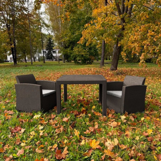 Комплект LANA MINI DINING XS коричневый