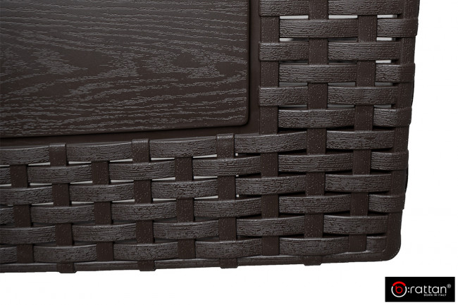 Комплект мебели Rattan Comfort 5, венге