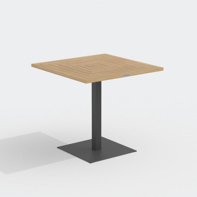 Стол обеденный EGMONT из тика 80x80