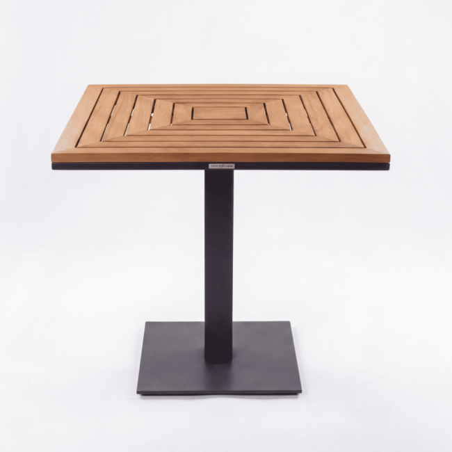 Стол обеденный EGMONT из тика 80x80