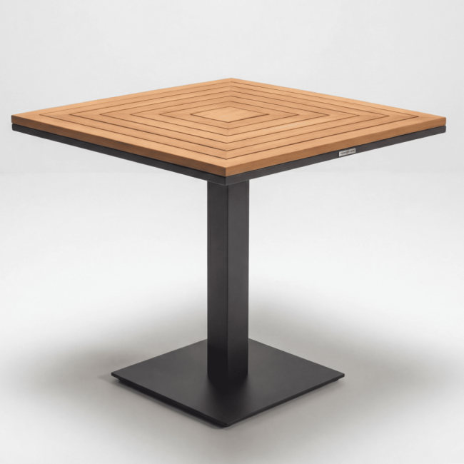 Стол обеденный EGMONT из тика 80x80