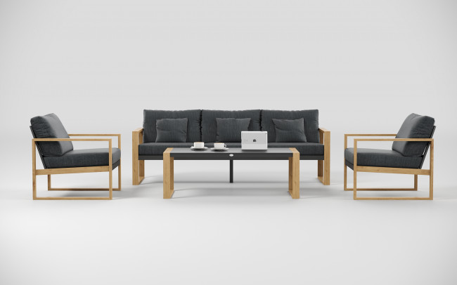 Лаунж зоны Gardenini Premium Elegante long