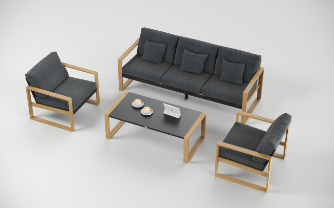 Лаунж зоны Gardenini Premium Elegante long