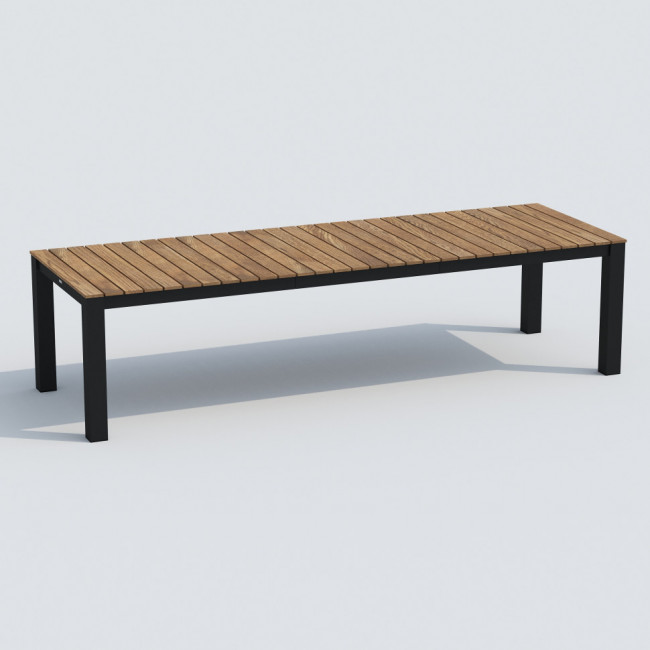 Стол обеденный TELLA  XL из тика 300x100