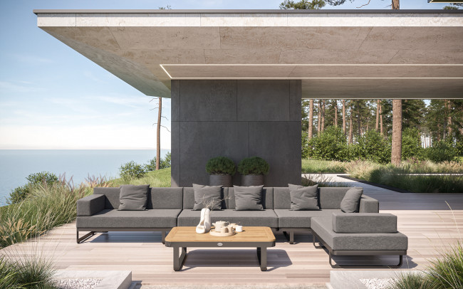 Лаунж зоны Gardenini Premium Hacienda