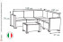 Комплект мебели NEBRASKA CORNER Set (углов. диван, столик), белый