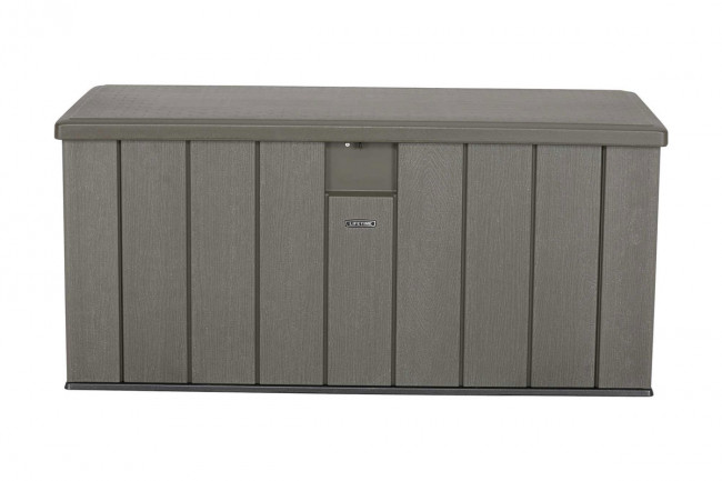 Сундук пластиковый WoodLook, 570 л, серый Сундук пластиковый WoodLook, 570 л, серый