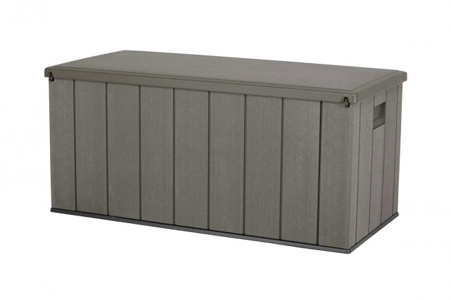 Сундук пластиковый WoodLook, 570 л, серый Сундук пластиковый WoodLook, 570 л, серый