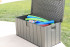 Сундук пластиковый WoodLook, 570 л, серый Сундук пластиковый WoodLook, 570 л, серый