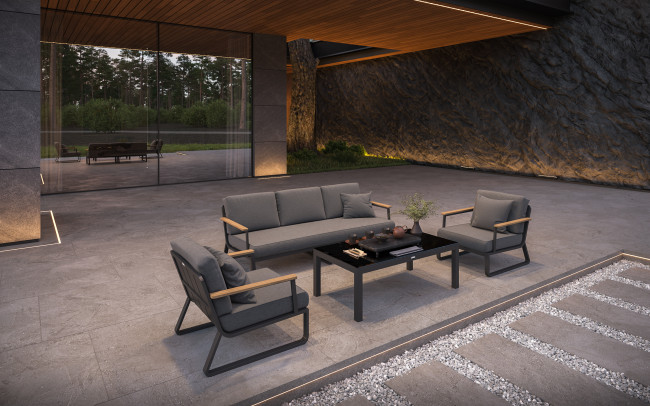 Лаунж зоны Gardenini Premium Voglie Long