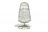 "Севилья" кресло-кокон из искусственного ротанга, цвет светло-серый