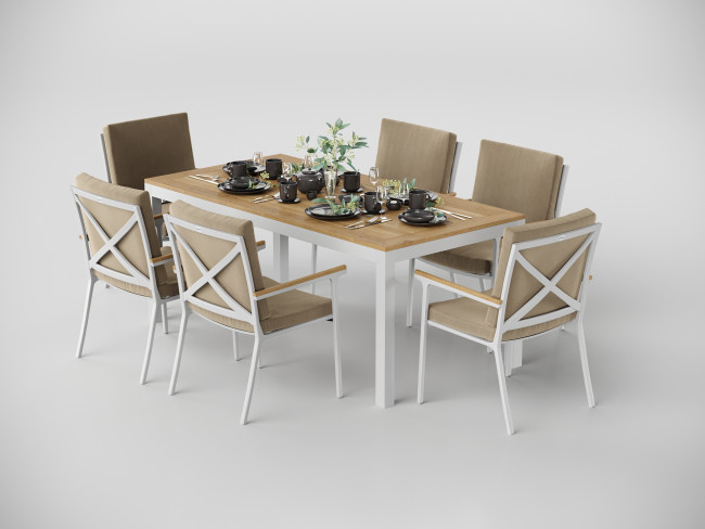 Обеденные группы Gardenini Premium Bella