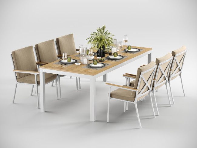 Обеденные группы Gardenini Premium Bella