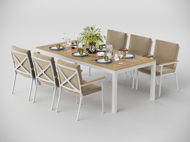 Обеденные группы Gardenini Premium Bella