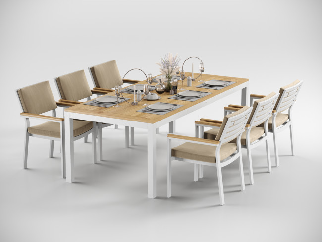 Обеденные группы Gardenini Premium Bella