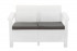 Комплект мебели Corfu Russia Love Seat (2х мест.диван), белый
