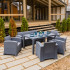 Обеденный комплект GRAND LANA LUX DINING L графитовый Обеденный комплект GRAND LANA LUX DINING L графитовый