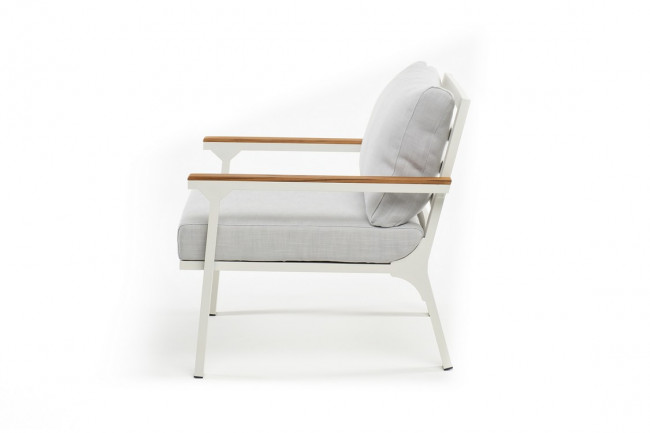 Кресло из алюминия CONCORDE белое  Joygarden