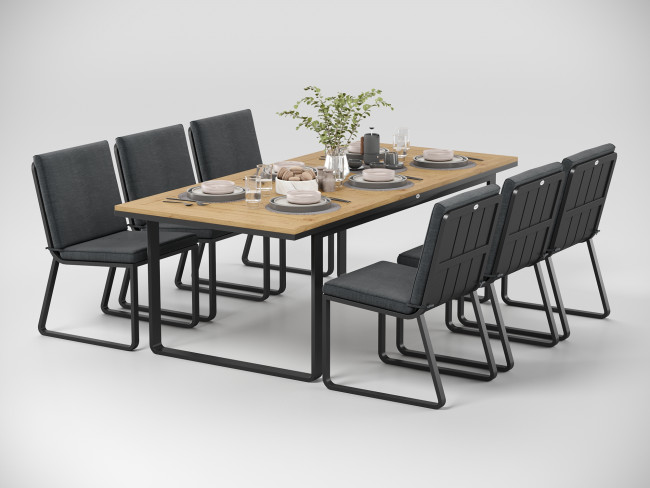 Обеденные группы Gardenini Premium Voglie
