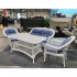 Комплект плетеной мебели T130-LV520 White Комплект плетеной мебели T130-LV520 White