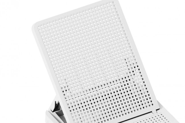 Шезлонг Tweet compact, белый Шезлонг Tweet compact, белый