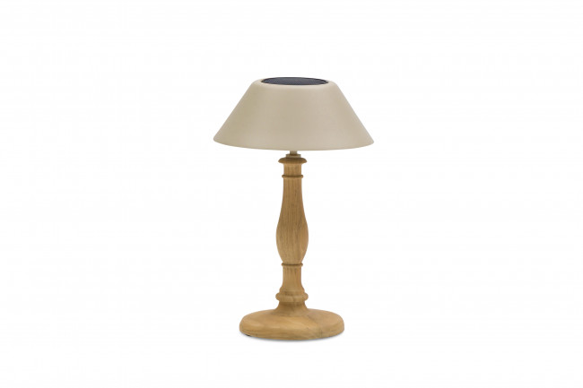 Kiruna (Classic Teak S Cap) Светильник бежевый, алюминий/тик