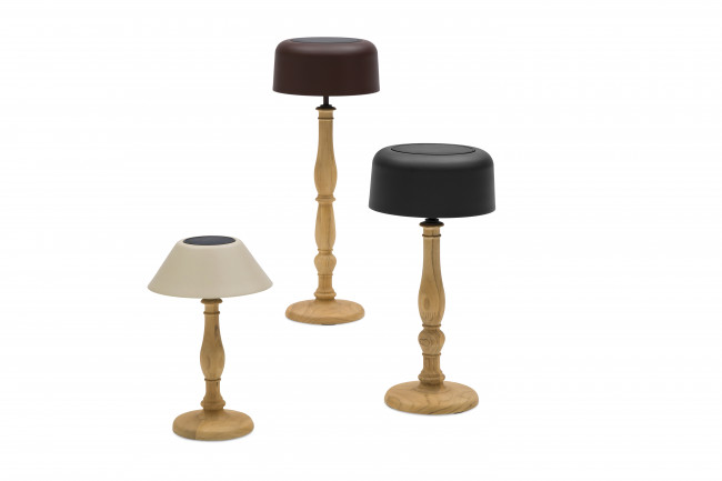 Kiruna (Classic Teak S Cap) Светильник коричневый, алюминий/тик