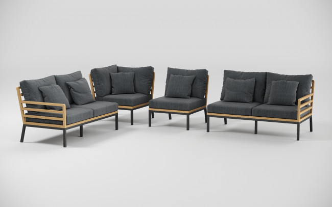 Лаунж зоны Gardenini Premium PatioCalma M
