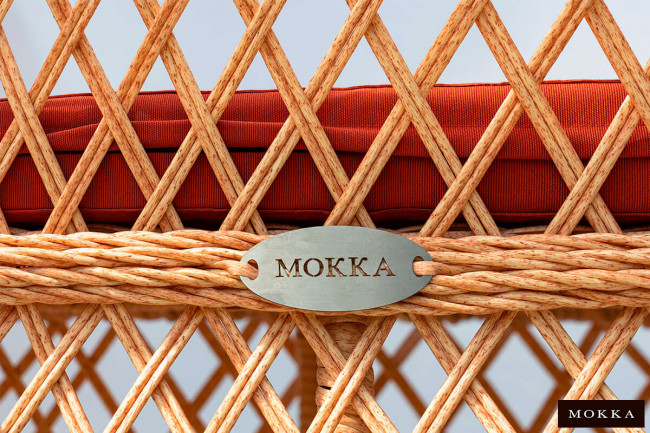 Плетеное стул-кресло MOKKA VILLA ROSA