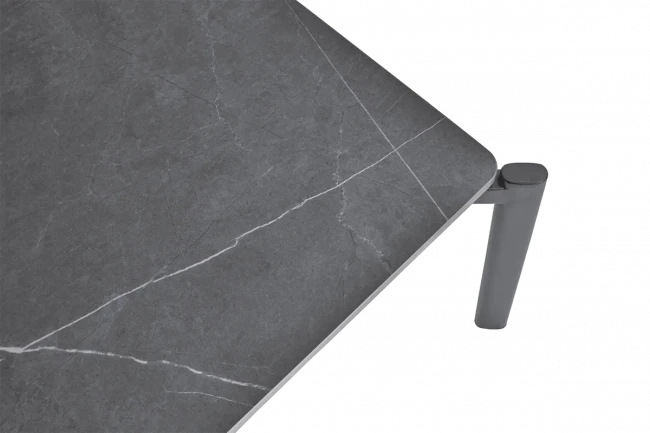 Журнальный стол Копенгаген 162×112 каркас серый