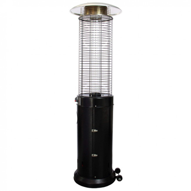 Уличный газовый обогреватель WWT 13D pro Black mini 1.87m
