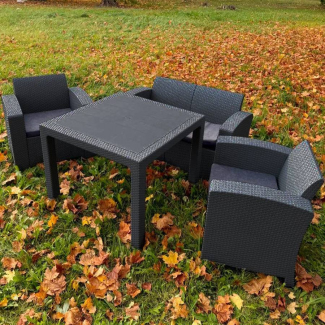 Комплект LANA LUX MINI DINING S графит