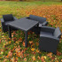 Комплект LANA LUX MINI DINING S графит