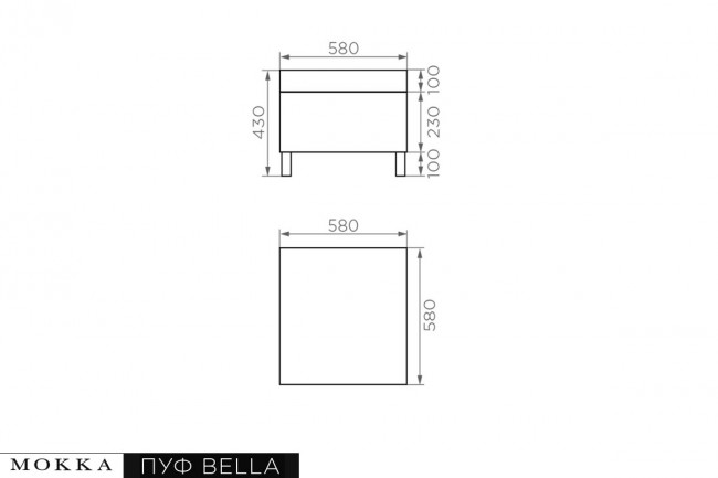 Комплект плетеной мебели MOKKA BELLA Family малый Комплект плетеной мебели MOKKA BELLA Family малый