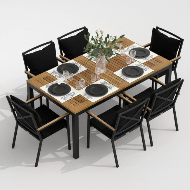 Стол обеденный TELLA  из тика 180x90