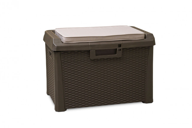 Сундук Toomax Santorini Compact 120л, коричневый Сундук Toomax Santorini Compact 120л, коричневый