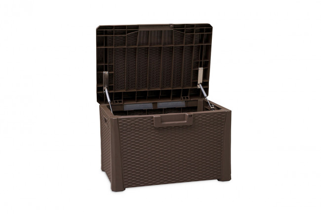 Сундук Toomax Santorini Compact 120л, коричневый Сундук Toomax Santorini Compact 120л, коричневый